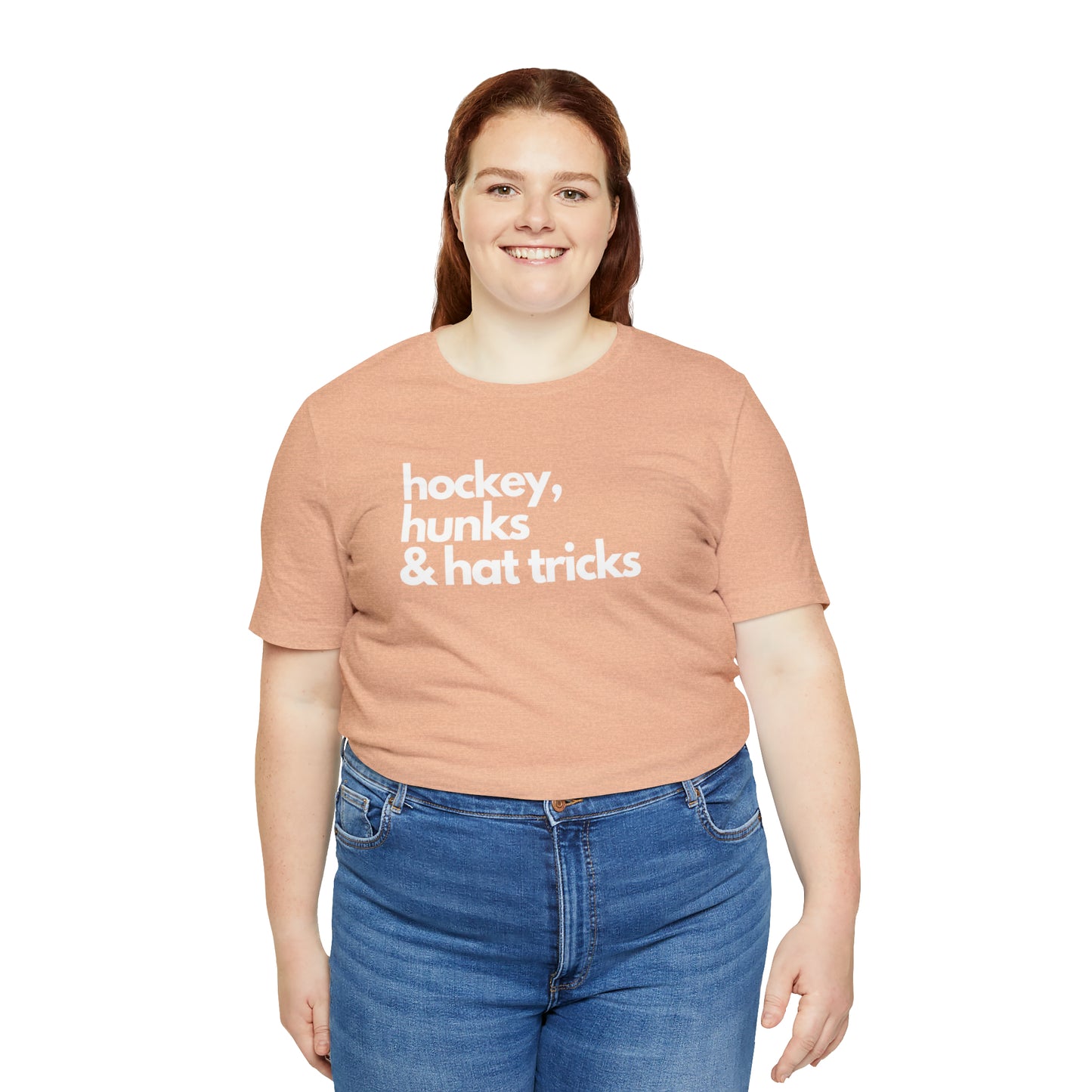 Hockey, Hunks & Hat Tricks Unisex Bella + Canvas T