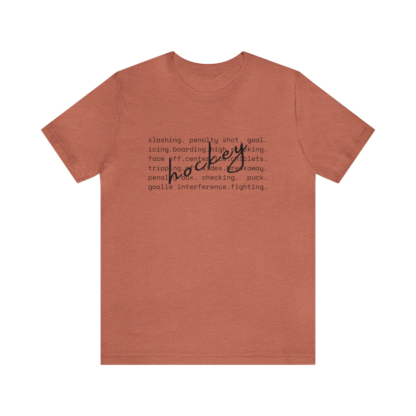 Hockey Unisex Bella + Canvas Tee