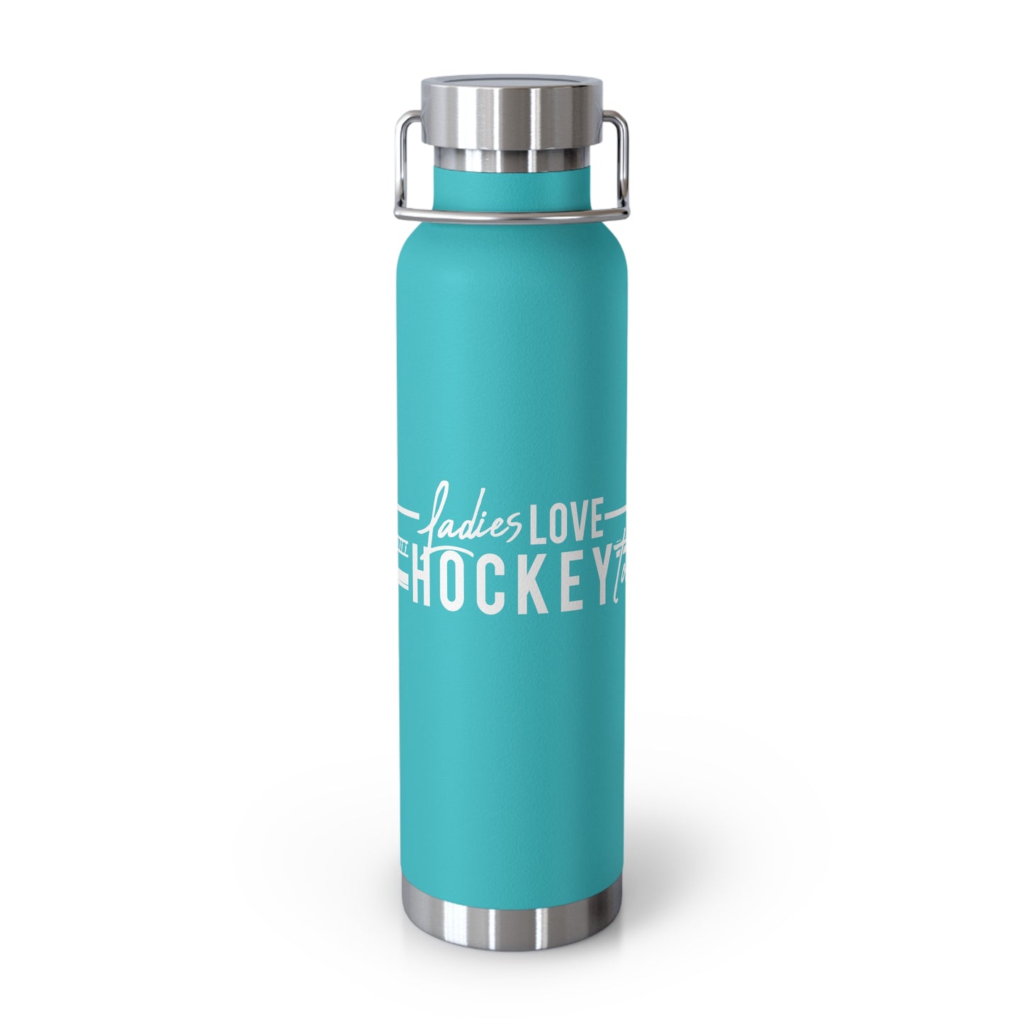 Ladies Love Hockey Too Insulated Bottle, 22oz