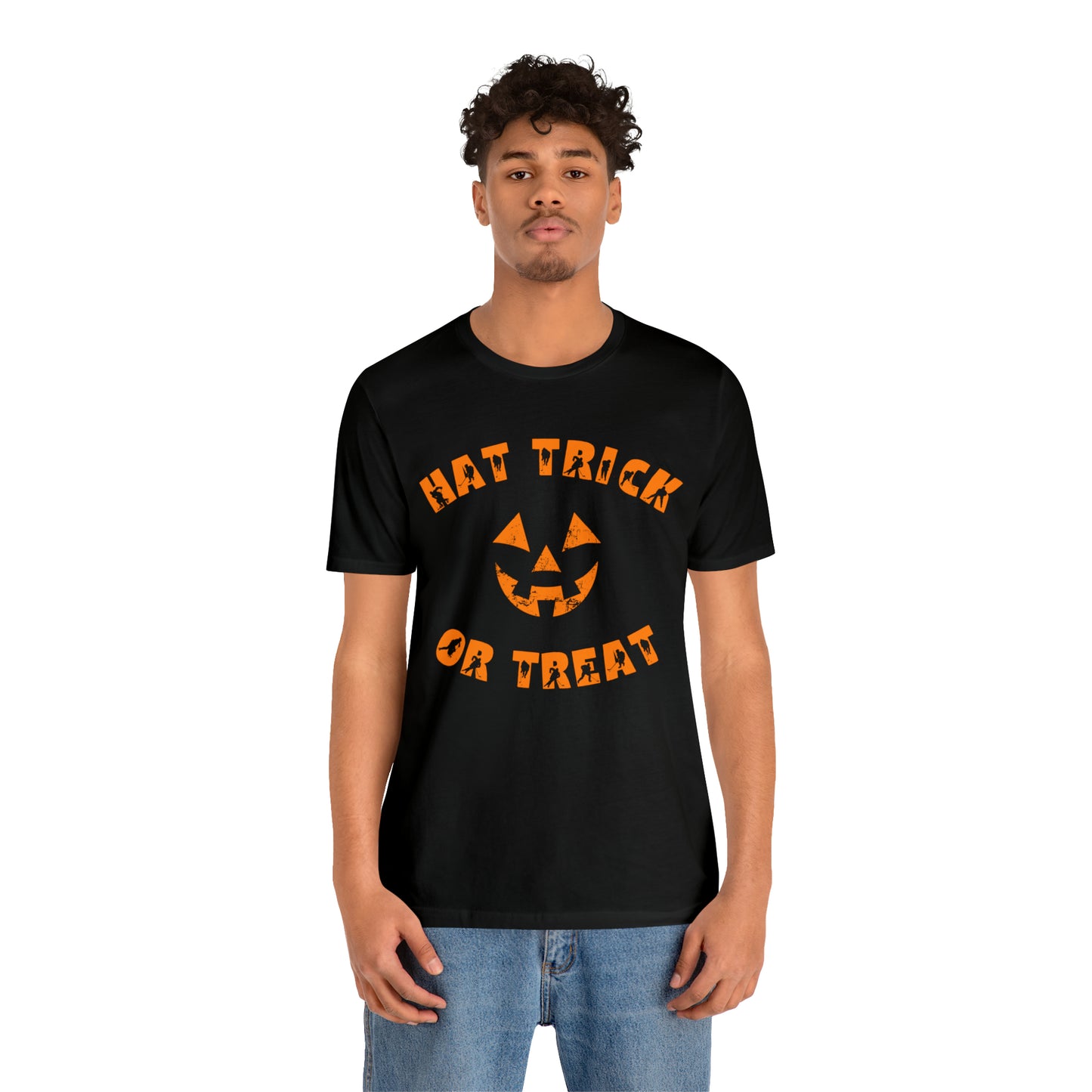 Hat Trick and Treat Unisex Bella + Canvas Short Sleeve Tee