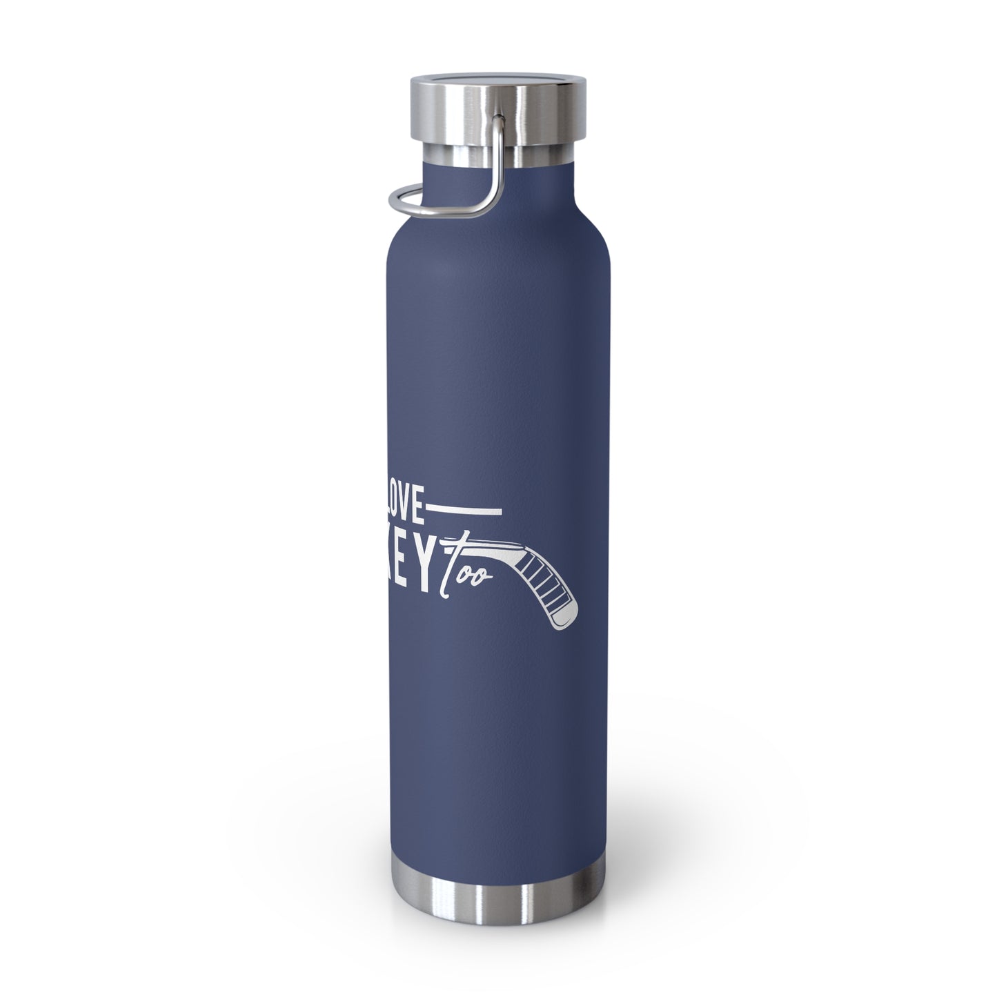 Ladies Love Hockey Too Insulated Bottle, 22oz