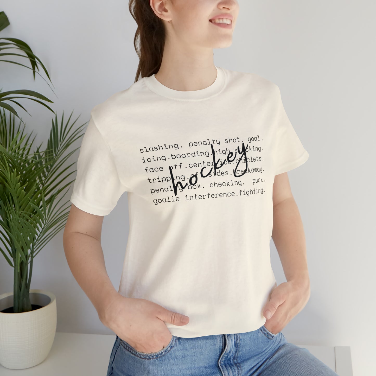 Hockey Unisex Bella + Canvas Tee