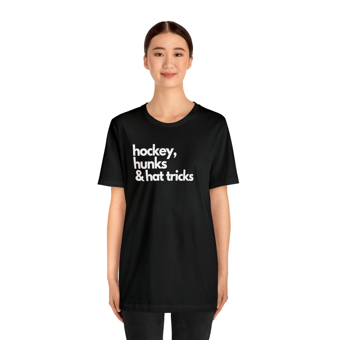 Hockey, Hunks & Hat Tricks Unisex Bella + Canvas T