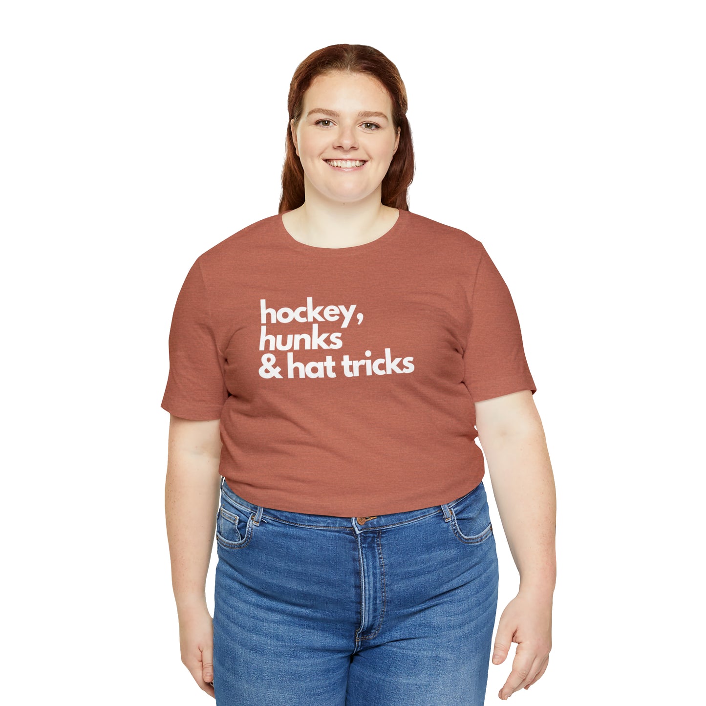 Hockey, Hunks & Hat Tricks Unisex Bella + Canvas T