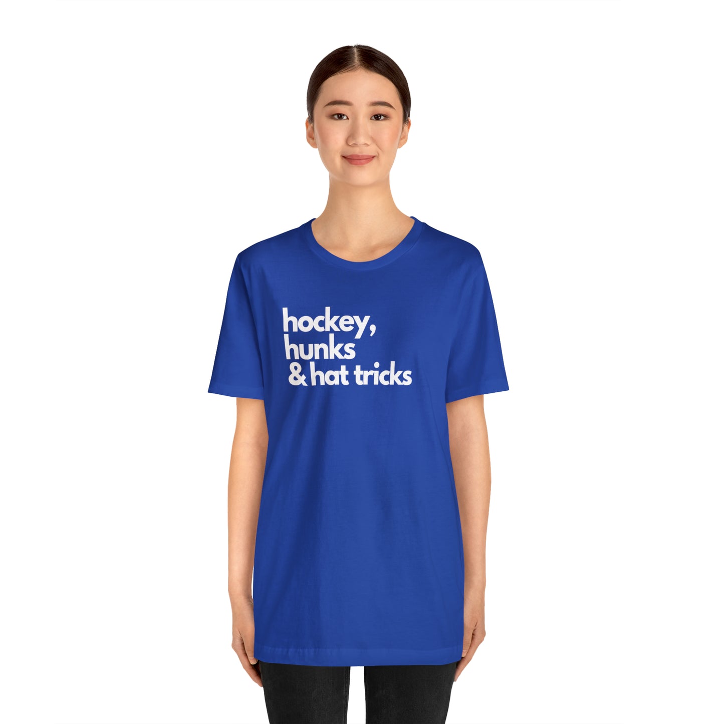 Hockey, Hunks & Hat Tricks Unisex Bella + Canvas T