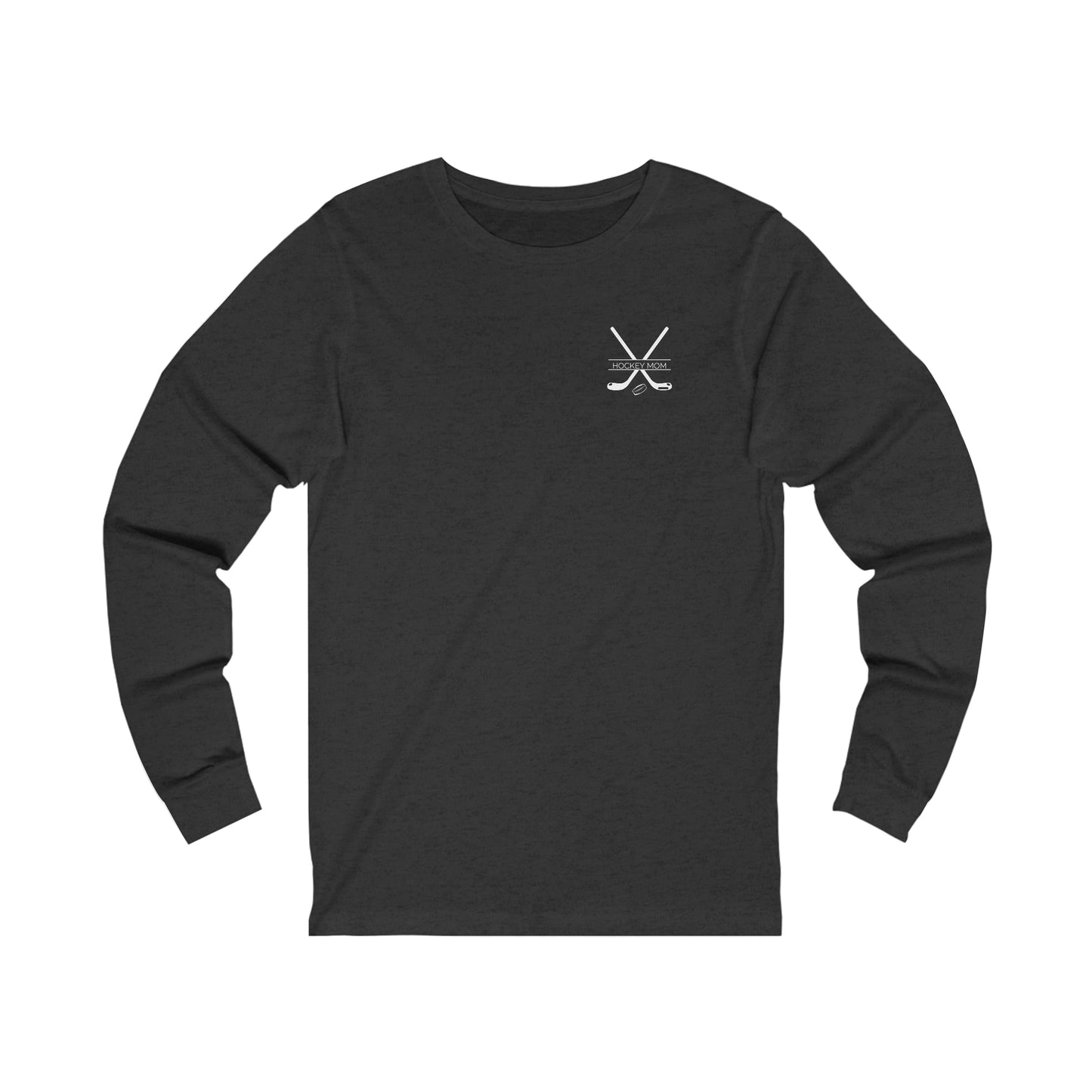 In My Hockey Mom Era Unisex Bella + Canva Long Sleeve Tee