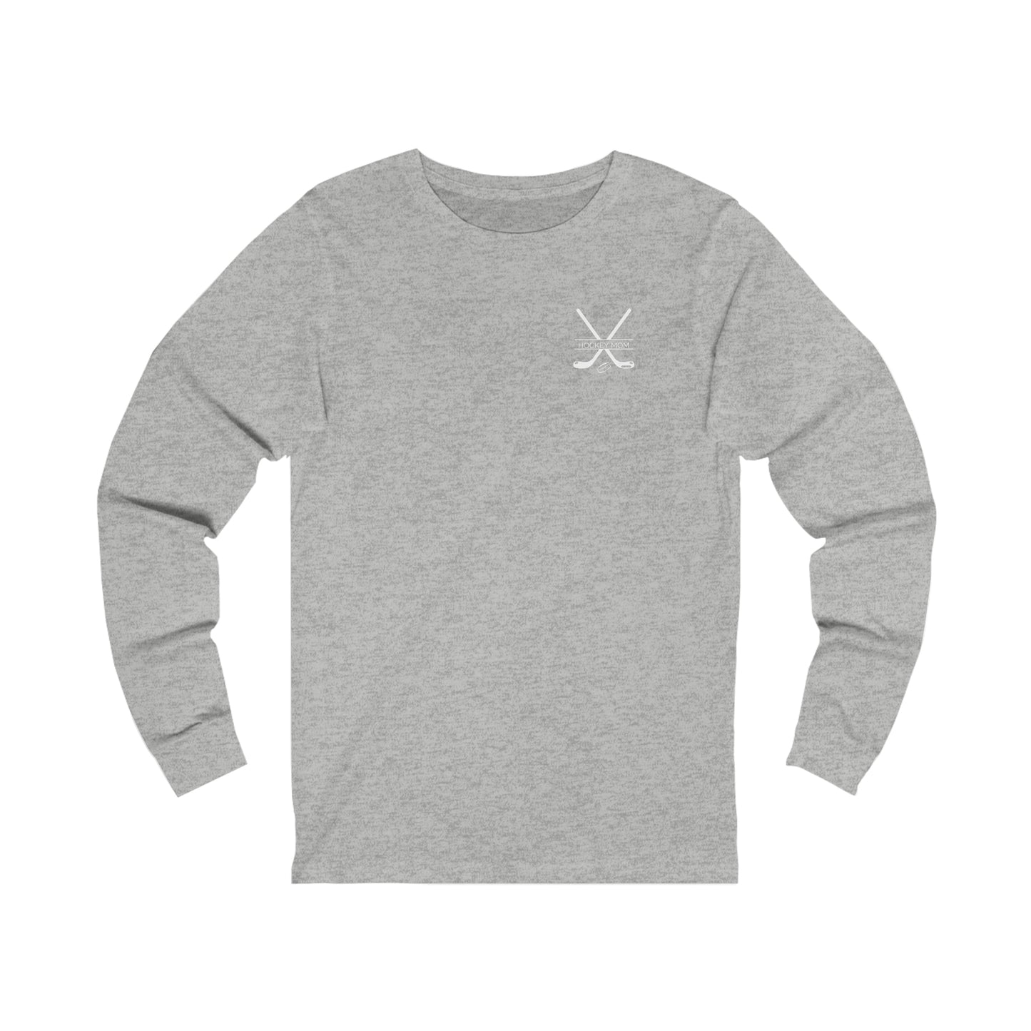 In My Hockey Mom Era Unisex Bella + Canva Long Sleeve Tee
