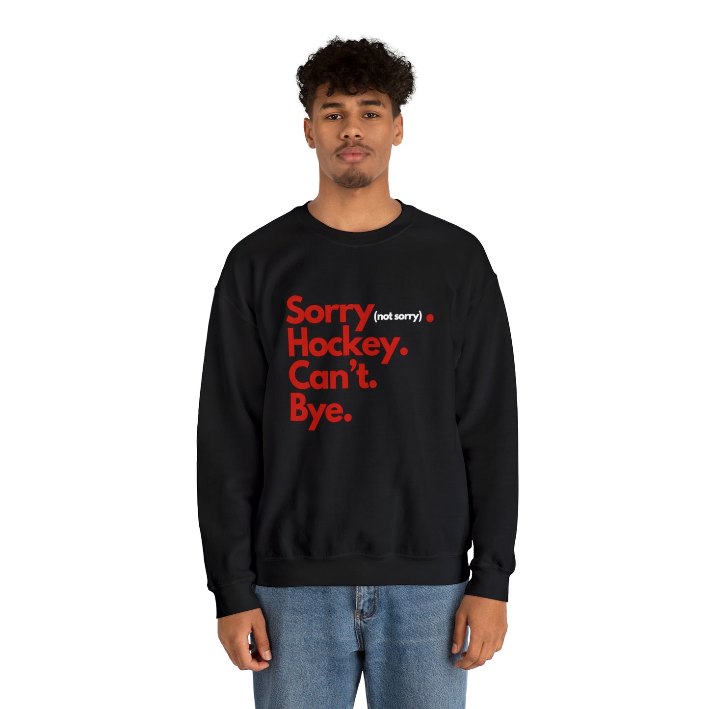 Sorry. Can't. Unisex Heavy Blend™ Crewneck Sweatshirt