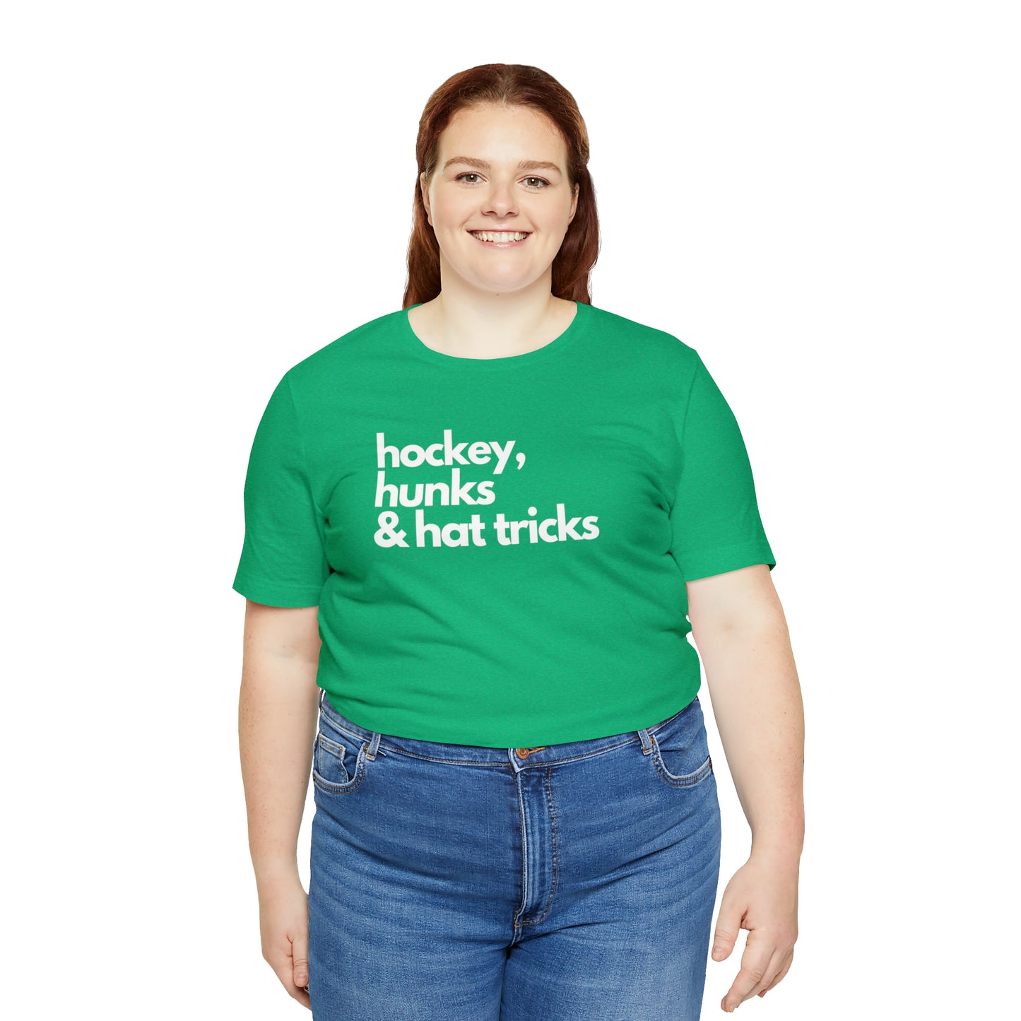 Hockey, Hunks & Hat Tricks Unisex Bella + Canvas T