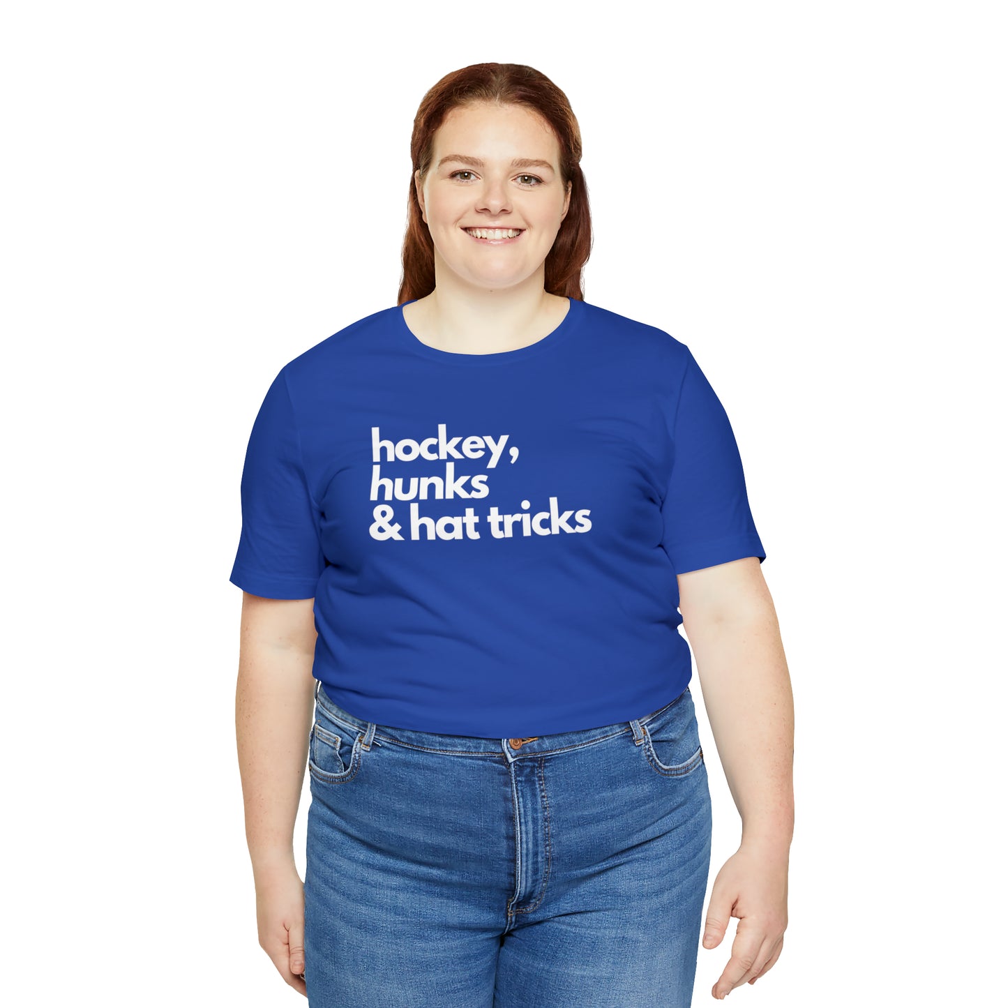 Hockey, Hunks & Hat Tricks Unisex Bella + Canvas T