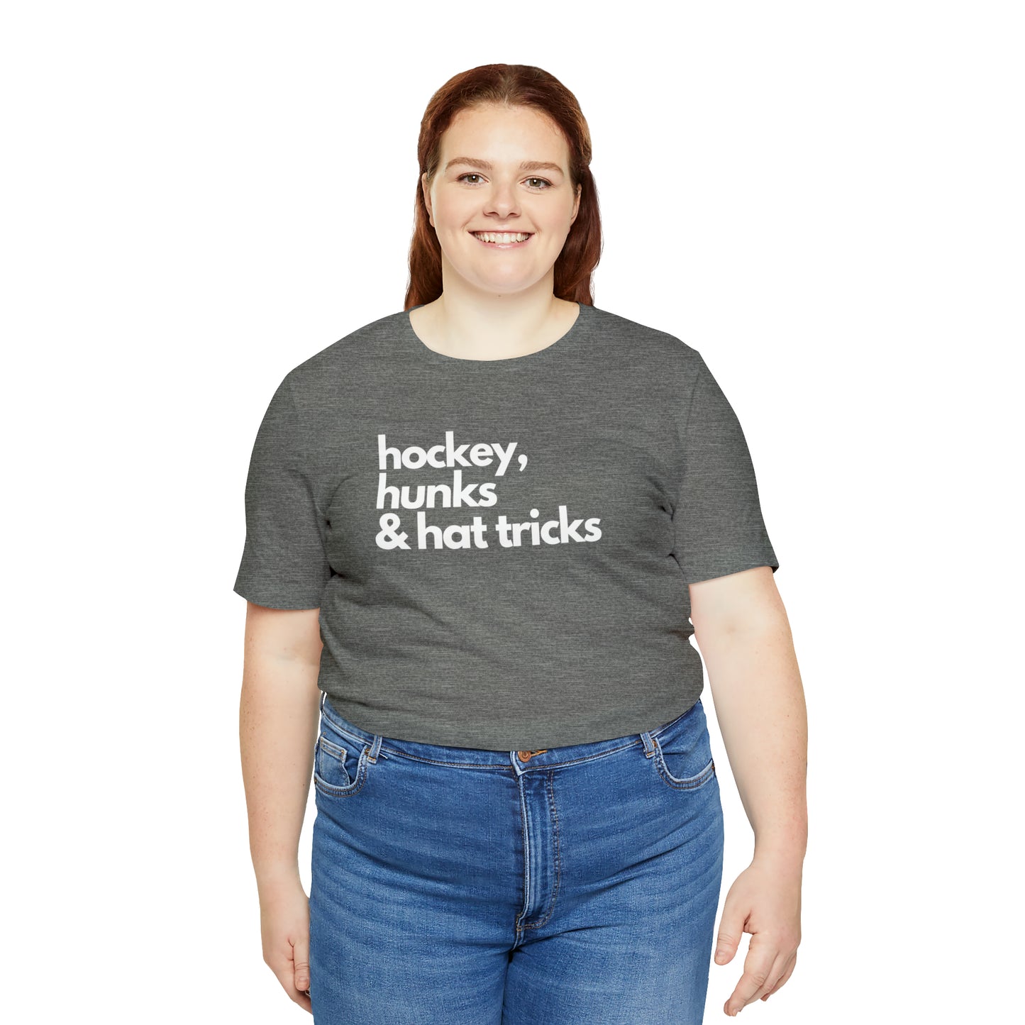 Hockey, Hunks & Hat Tricks Unisex Bella + Canvas T