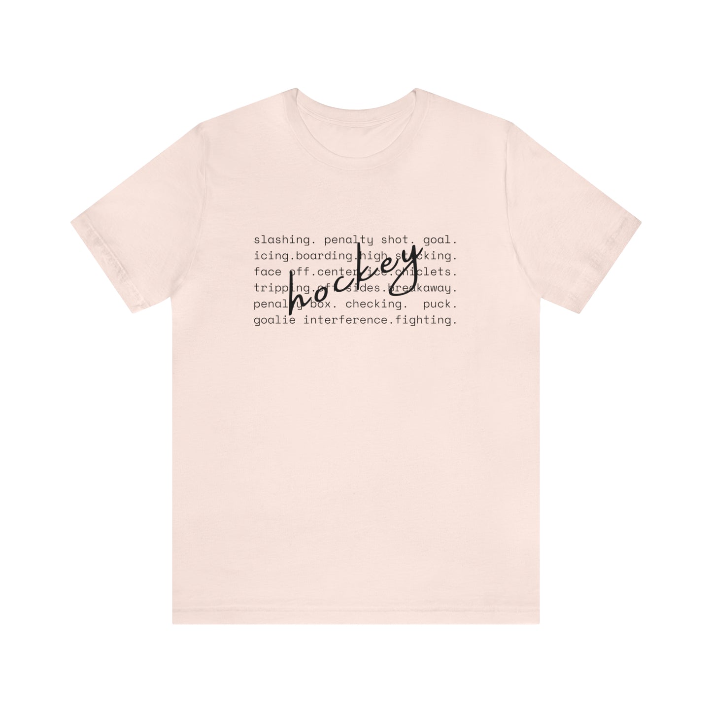 Hockey Unisex Bella + Canvas Tee