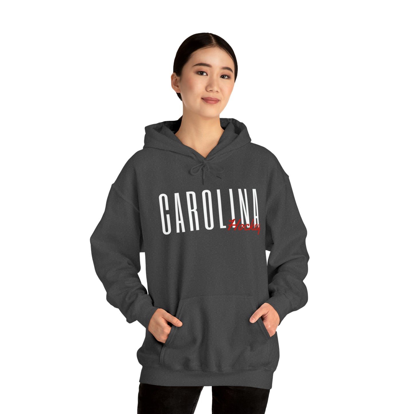 Carolina Hockey Unisex Gildan Hooded Sweatshirt