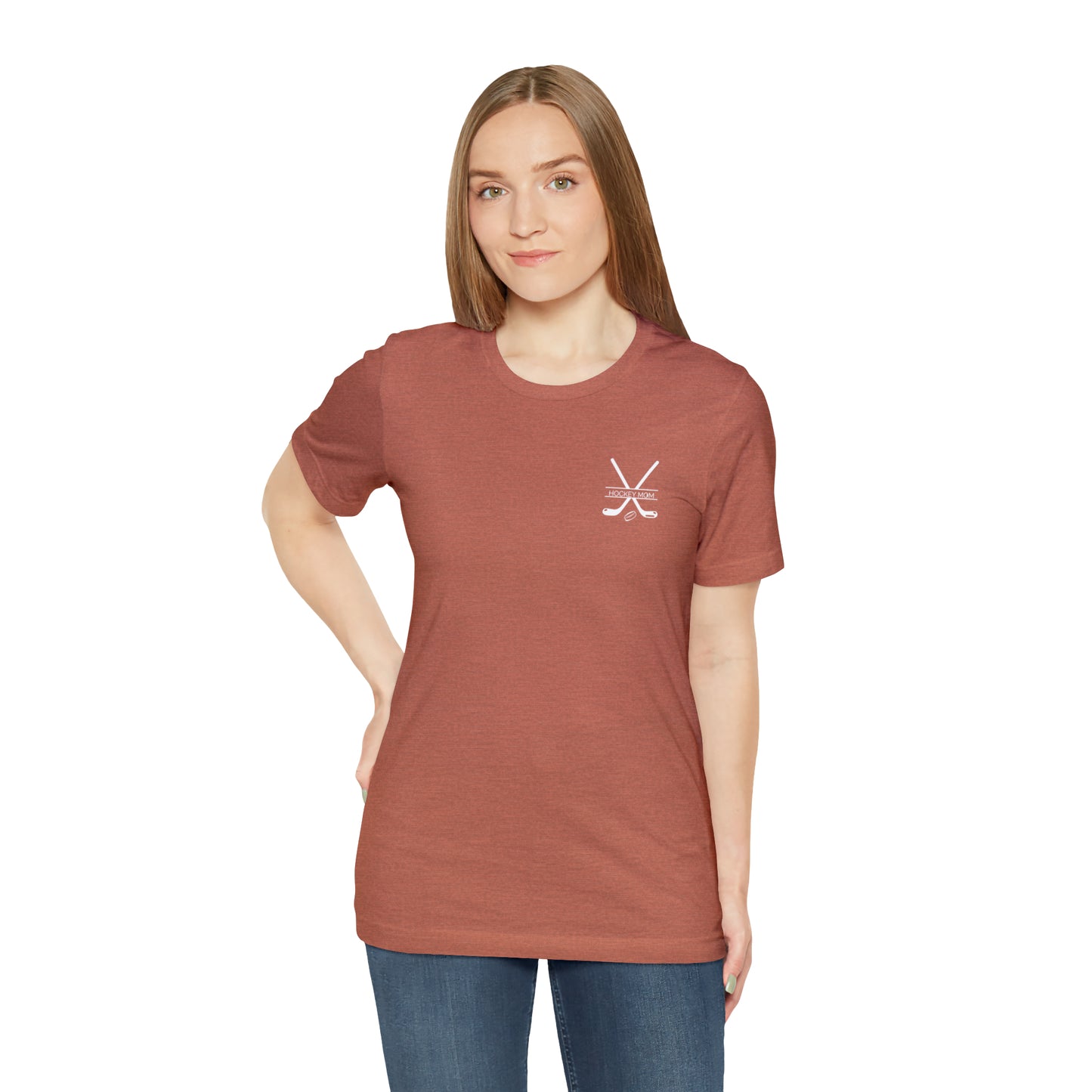 In My Hockey Mom Era Unisex Bella + Canva Tee