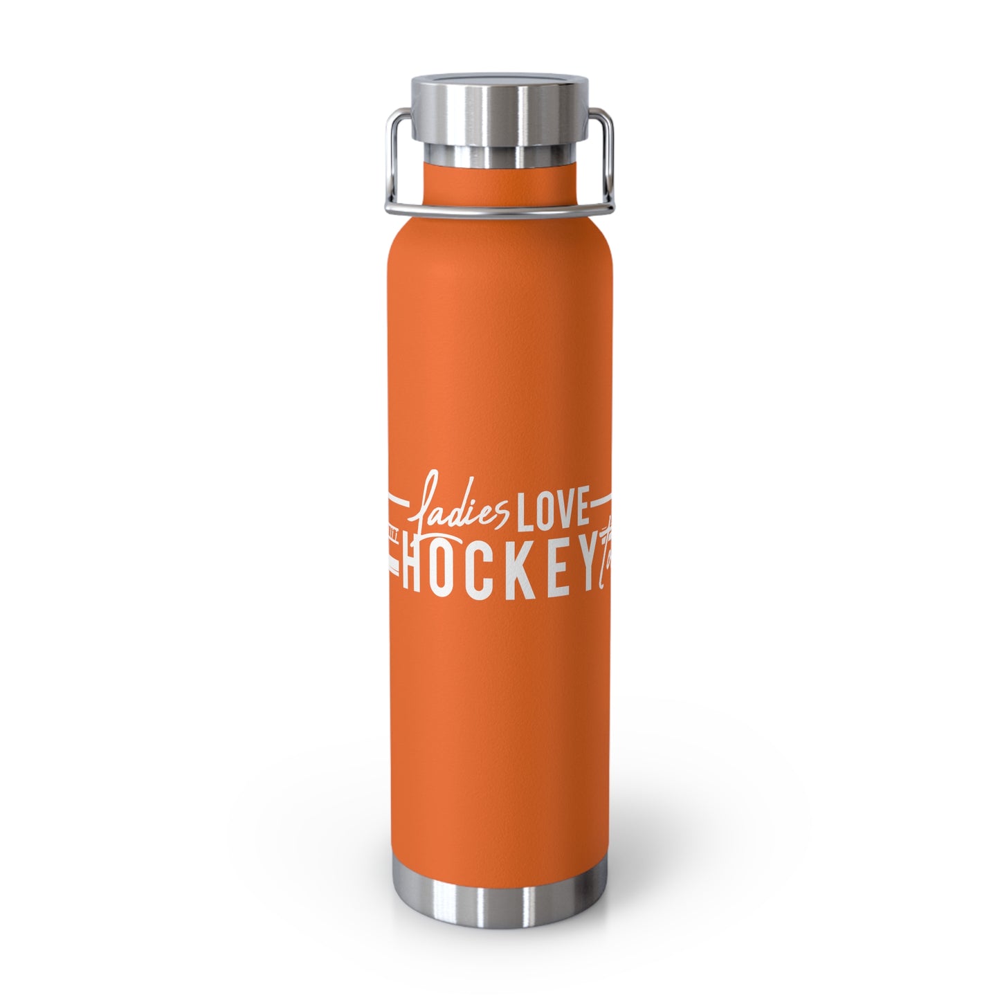 Ladies Love Hockey Too Insulated Bottle, 22oz