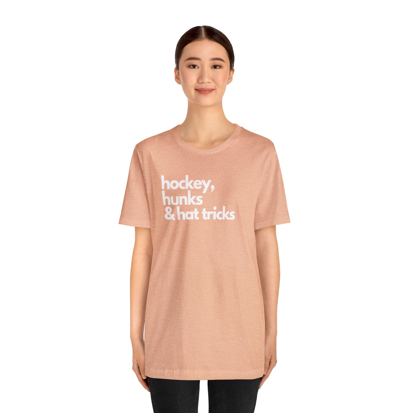 Hockey, Hunks & Hat Tricks Unisex Bella + Canvas T