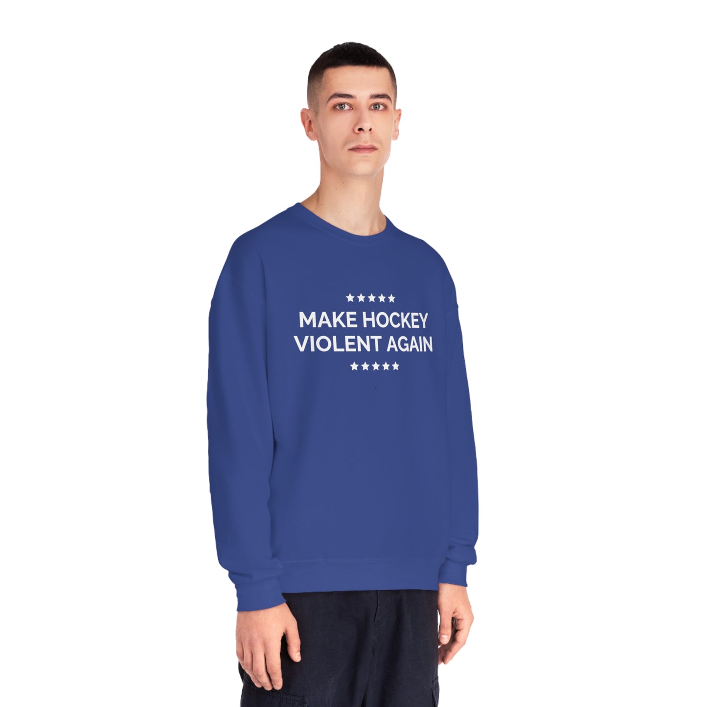 Make Hockey Violent Again Crewneck Sweatshirt