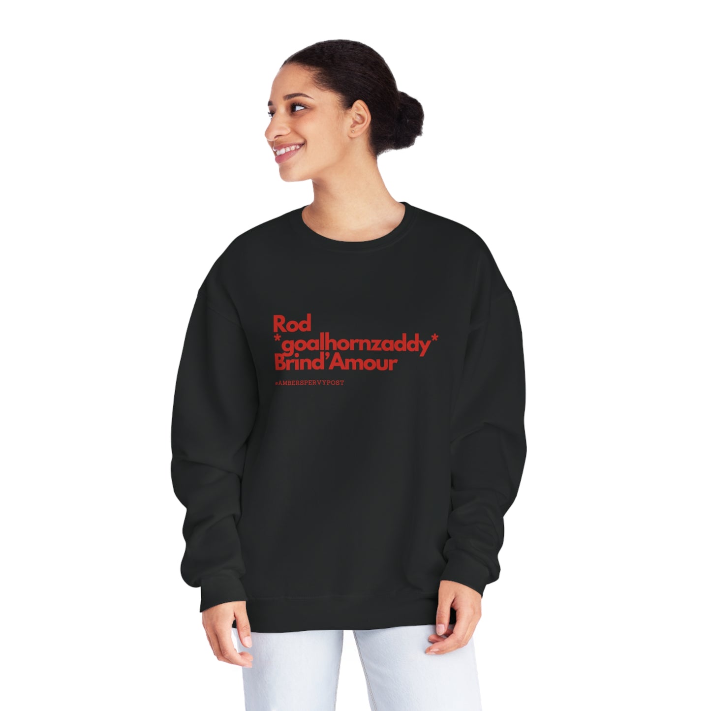 Rod *goalhornzaddy* Brind'Amour Unisex Jerzee Crewneck Sweatshirt