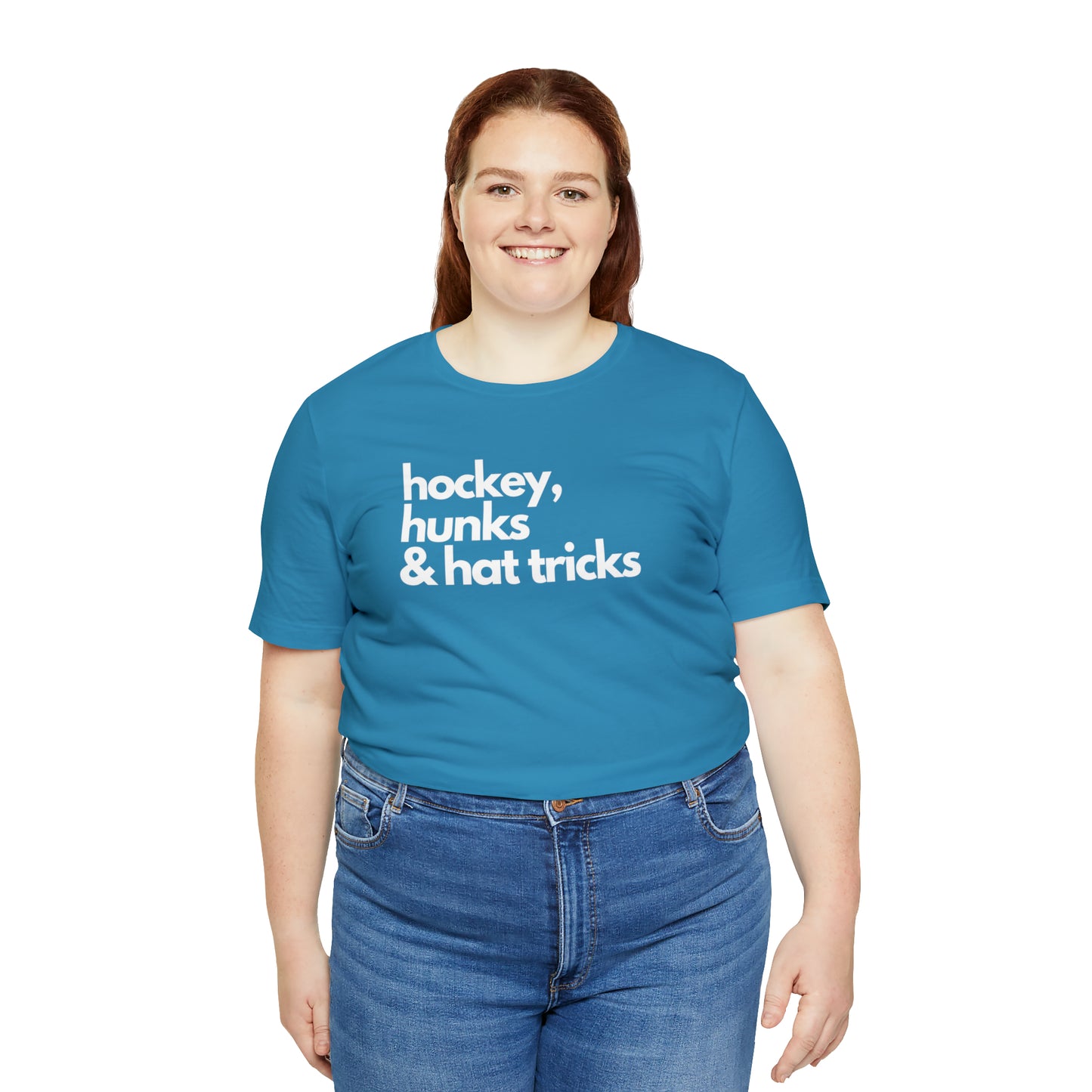 Hockey, Hunks & Hat Tricks Unisex Bella + Canvas T
