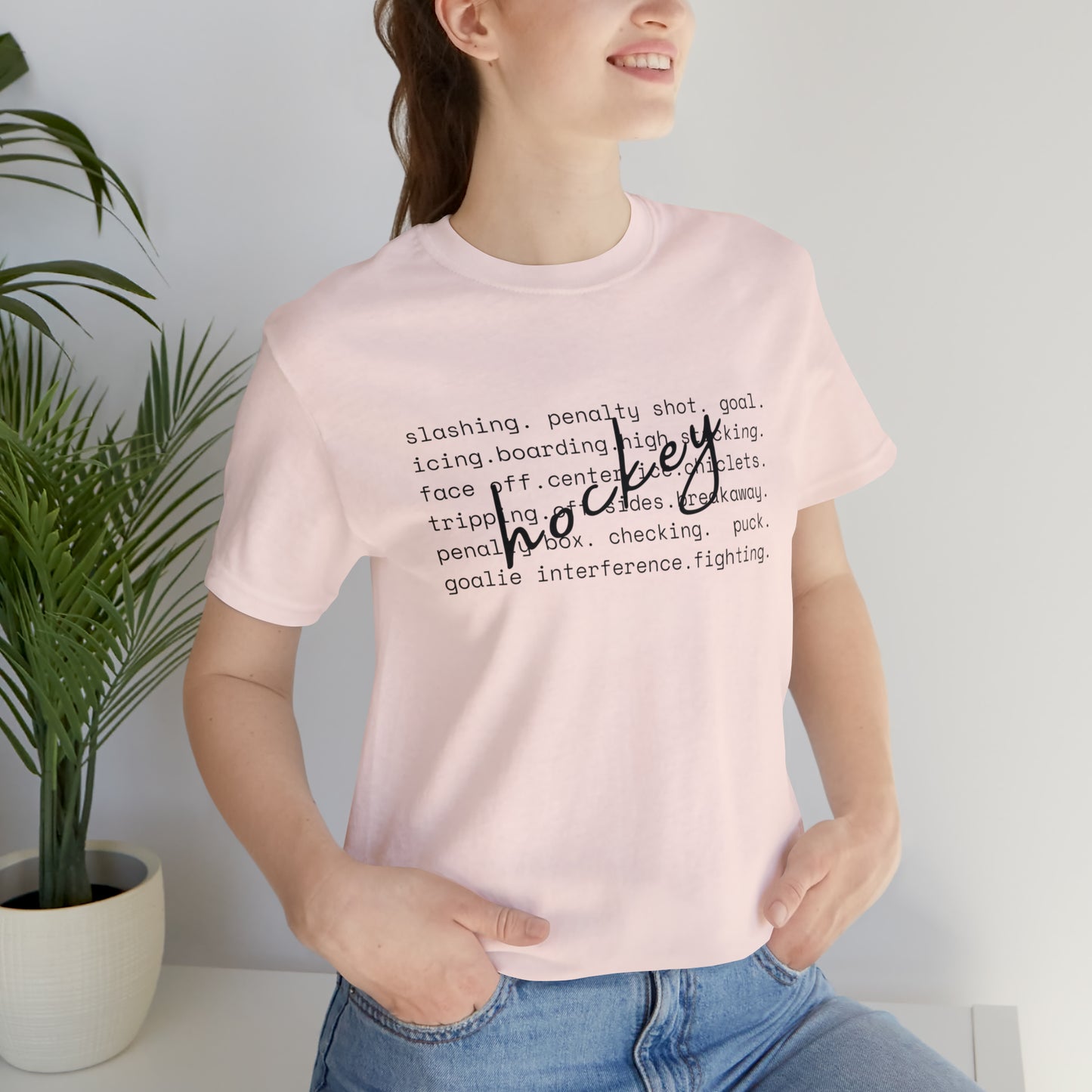 Hockey Unisex Bella + Canvas Tee