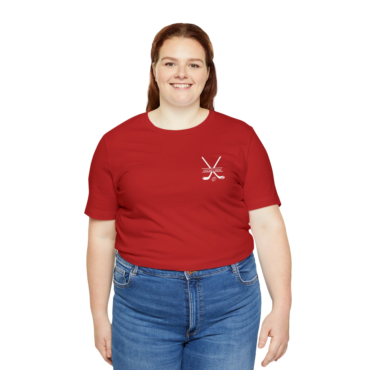 In My Hockey Mom Era Unisex Bella + Canva Tee