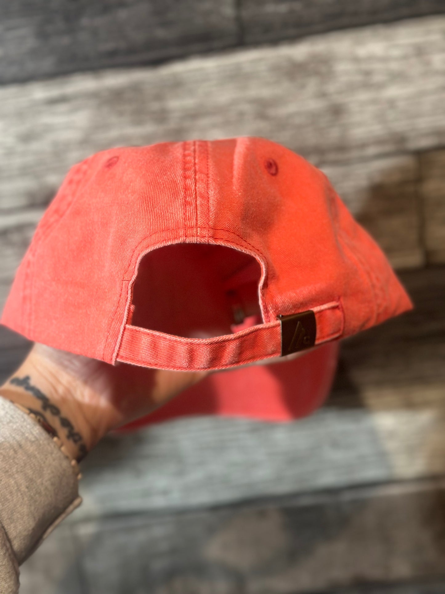 Ladies Love Hockey Too Adjustable Hat.