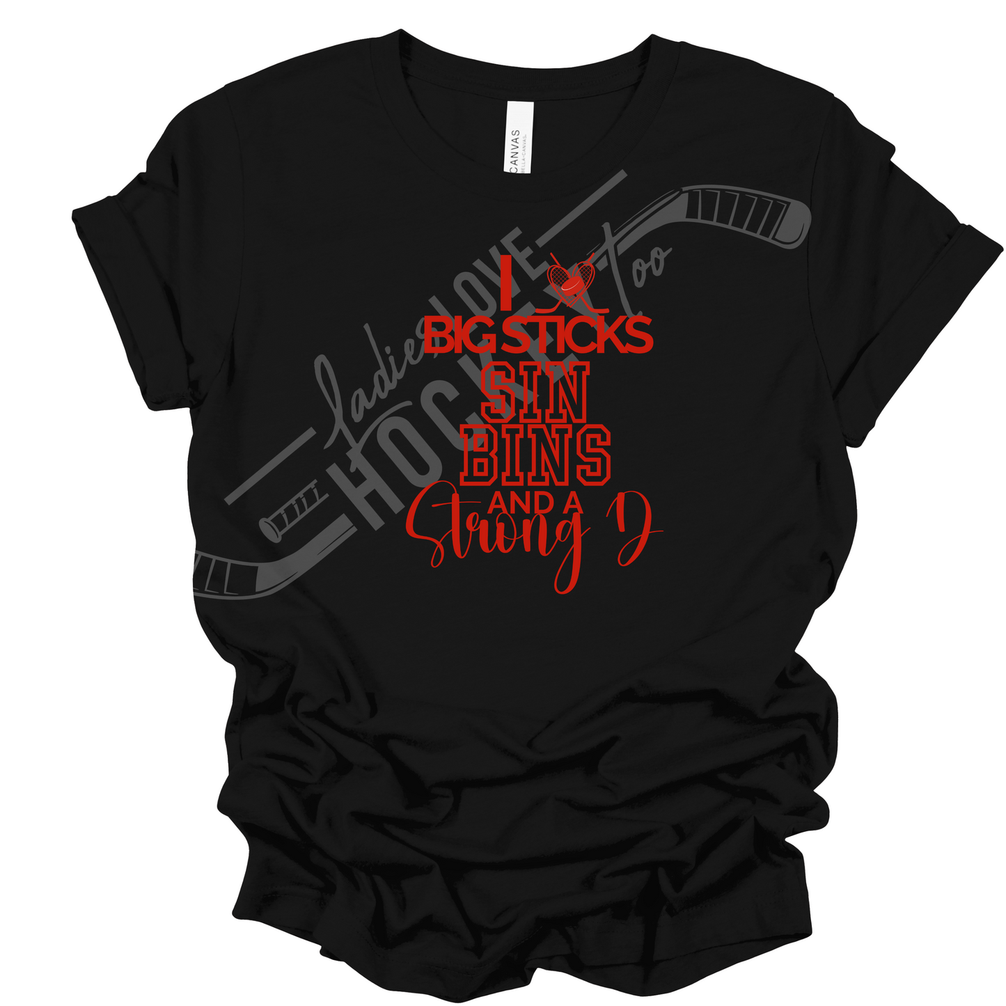 I Love Big Sticks T-Shirt