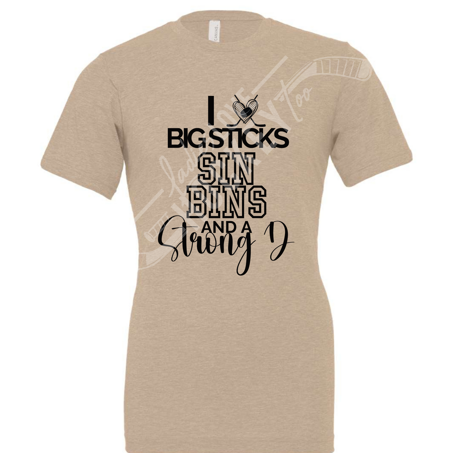 I Love Big Sticks T-Shirt