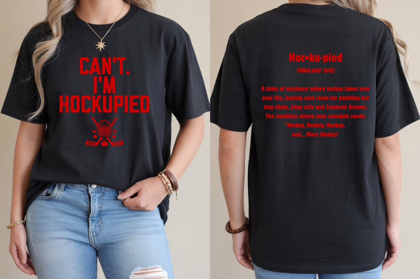 Can't I'm Hockupied