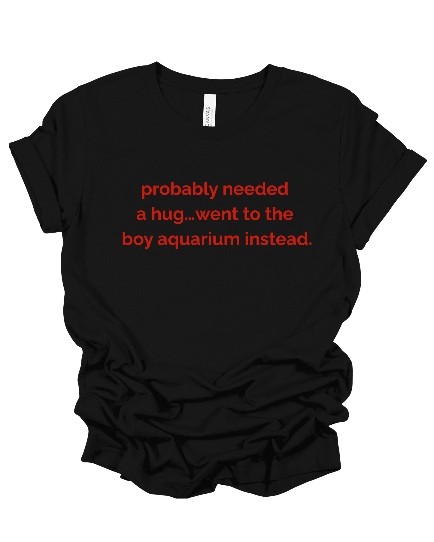 Needed a Hug, Went to the Boy Aquarium (CANES COLORS)