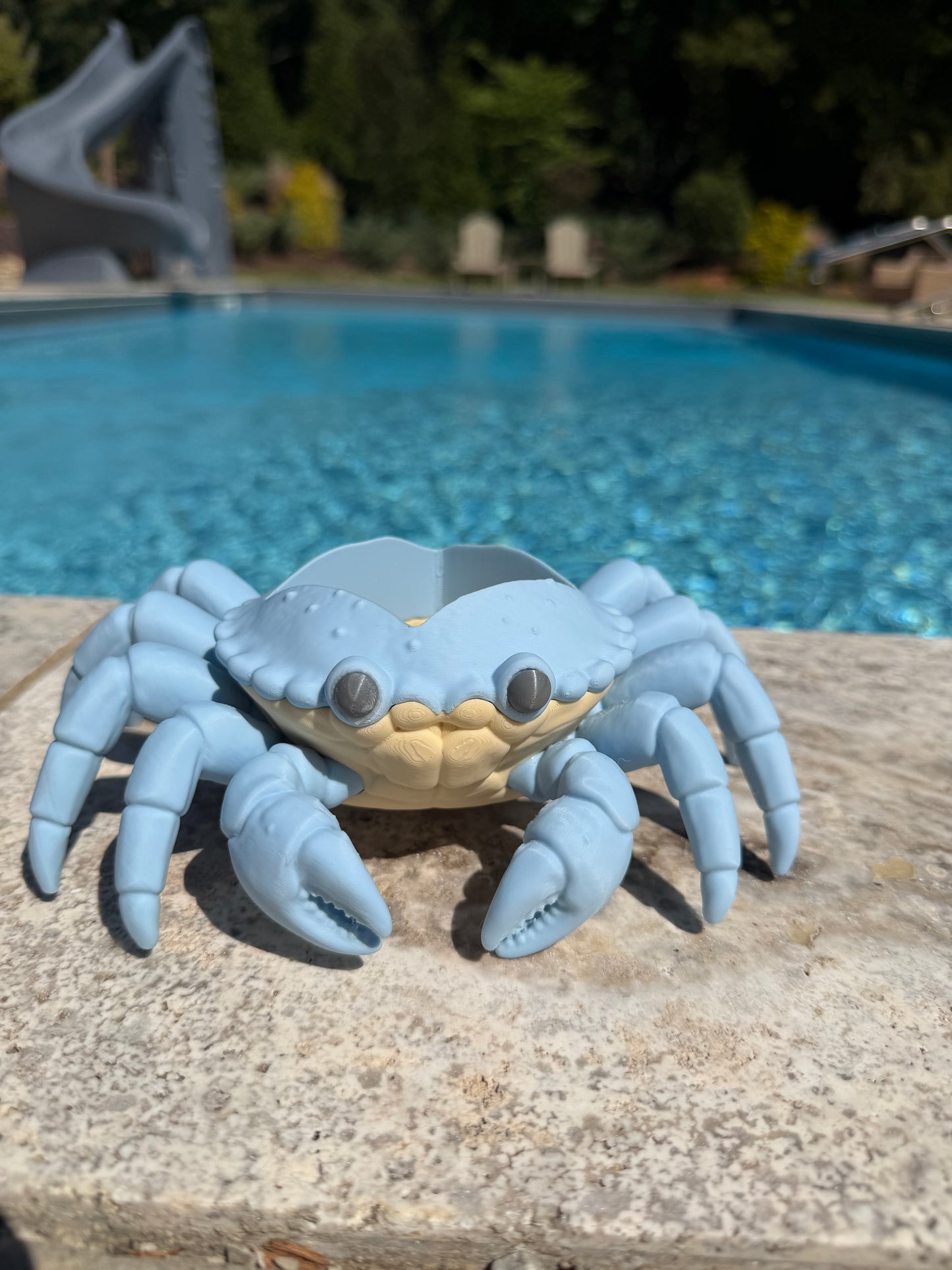 3D Printed Coastal Crab Foaming Soap Holder | Beach House Bathroom Décor