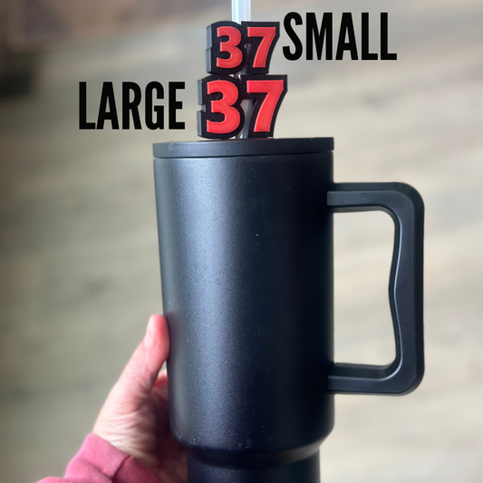 Your Fave Player Straw Charm!