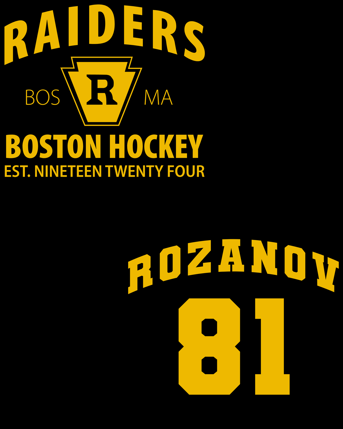 HR Jersey Style DOUBLE SIDED