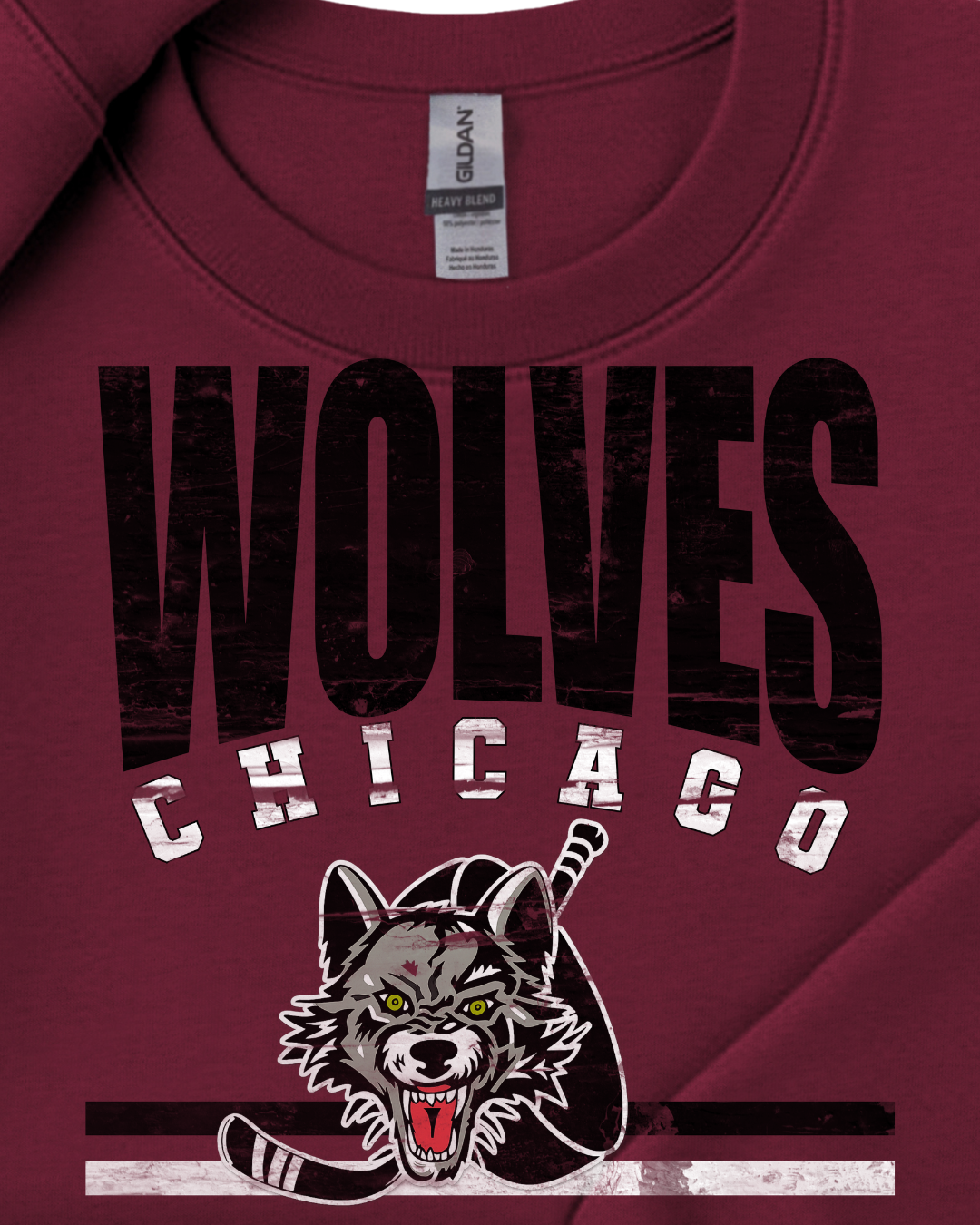 Chicago Hockey Vintage Team Design