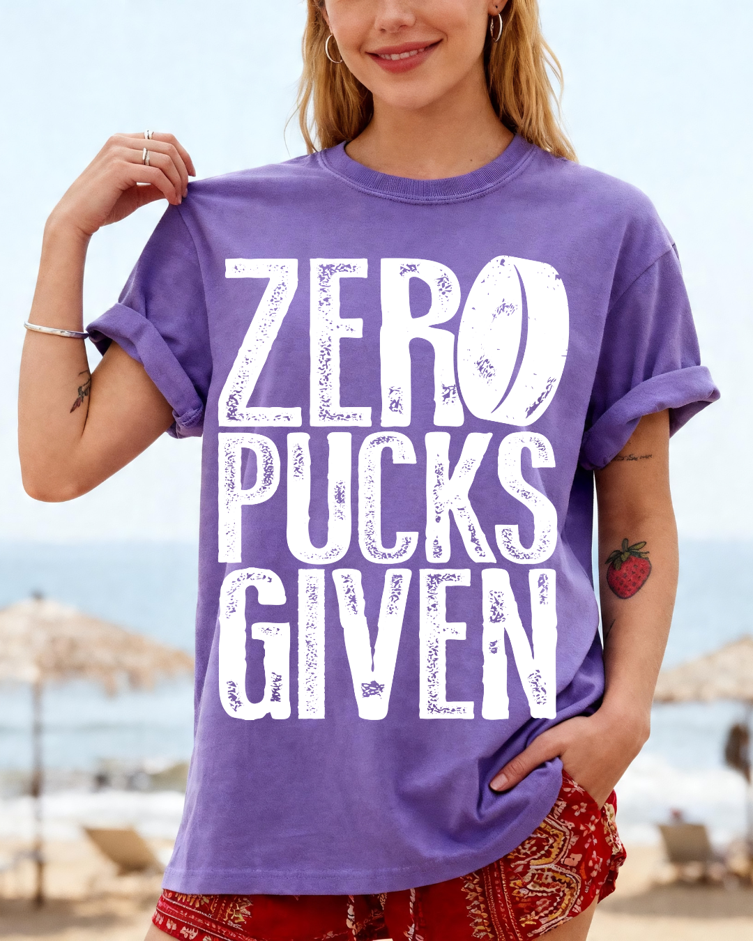 Zero Pucks Given *Comfort Colors*