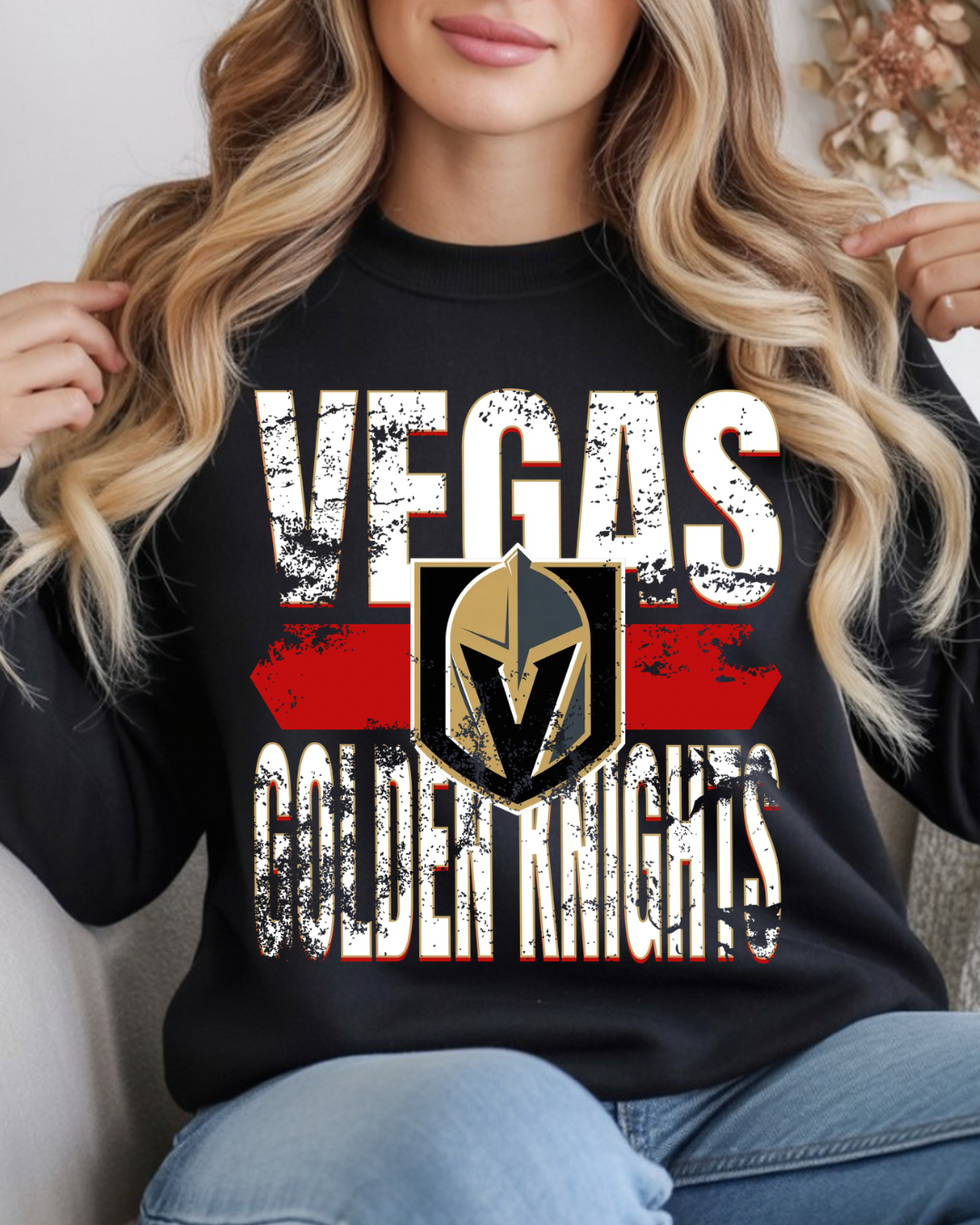 Vegas Oversized Distressed