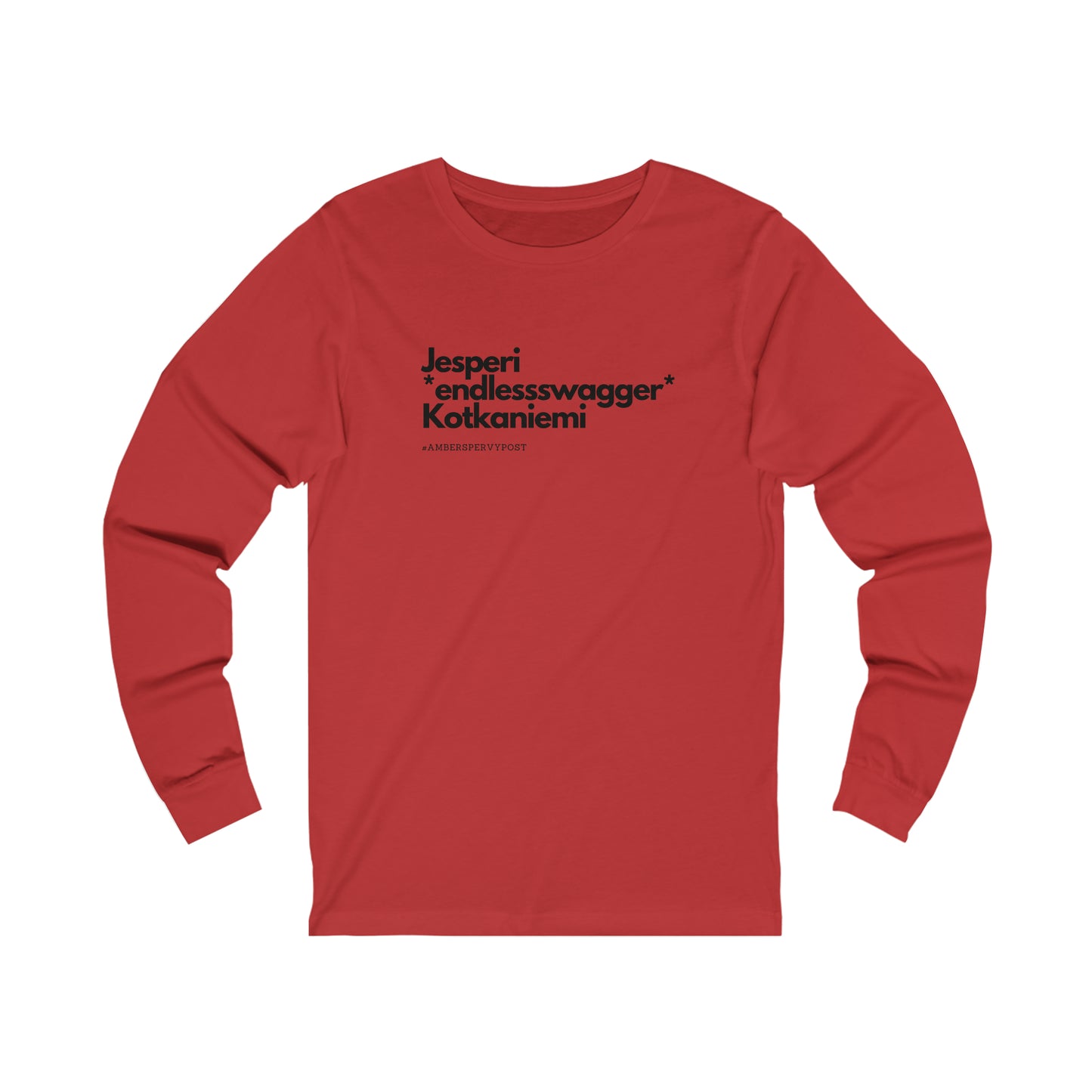 Jesperi *endlessswagger* Kotkaniemi Unisex Bella + Canvas Long Sleeve Tee