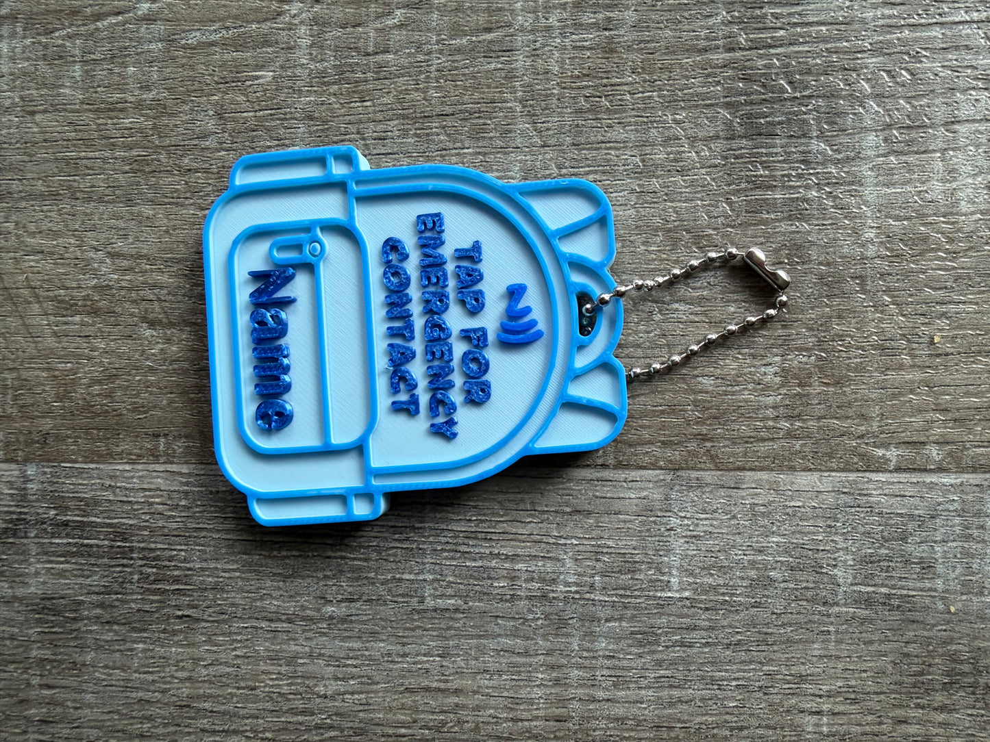 Programmable NFC Backpack Keychains