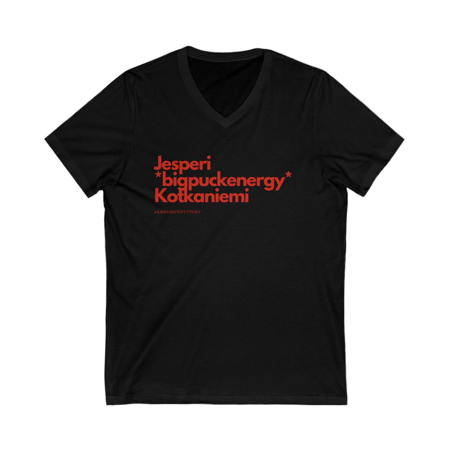 Jesperi *bigpuckenergy* Kotkaniemi Unisex Bella + Canvas V-Neck Tee