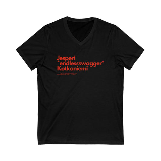 Jesperi *endlessswagger* Kotkaniemi Unisex Bella + Canvas V-Neck Tee