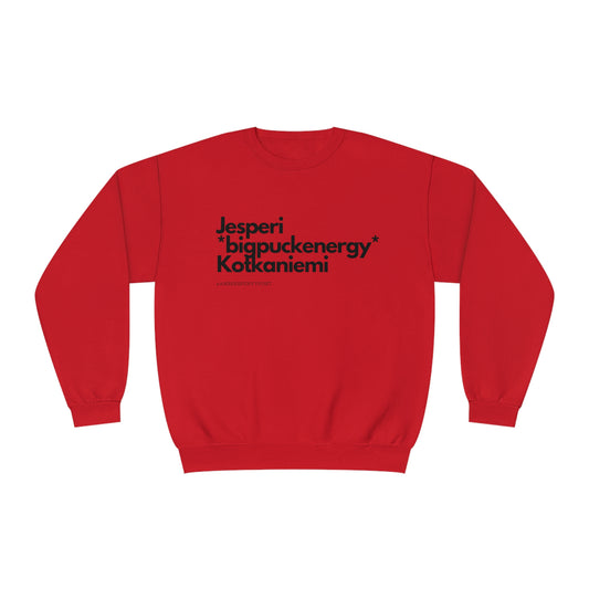 Jesperi *bigpuckenergy* Kotkaniemi Unisex Jerzees Crewneck Sweatshirt