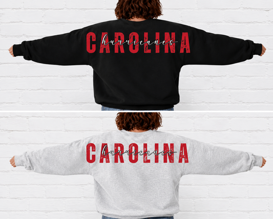 *custom* Oversized Design Sweatshirt 2 sided