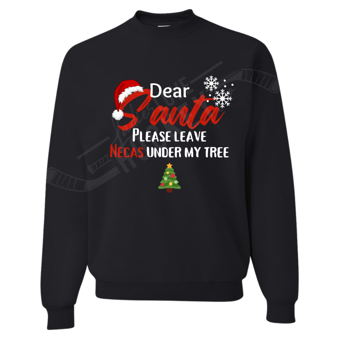 Dear Santa, Please leave Necas under my tree!