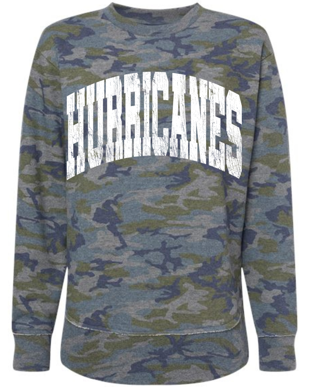 Hurricanes Vintage Crewneck Sweatshirt, Hockey-Inspired Graphic