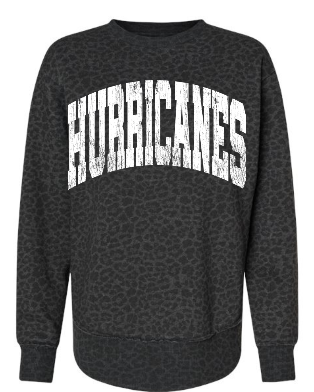 Hurricanes Vintage Crewneck Sweatshirt, Hockey-Inspired Graphic