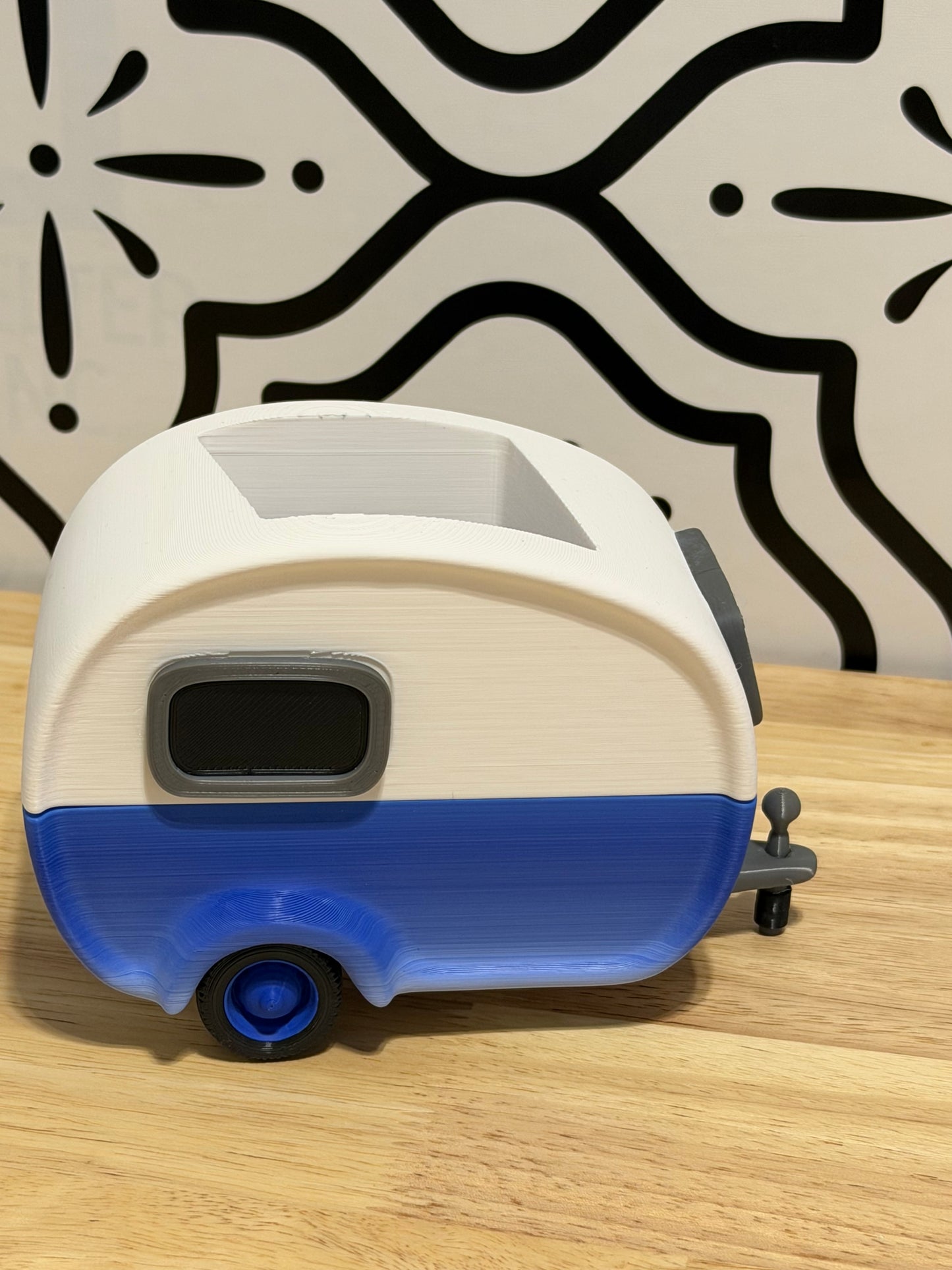 Camper Foaming Soap Holder – Fits Select 8.75 fl oz Bottles – 3D Printed Bathroom Decor
