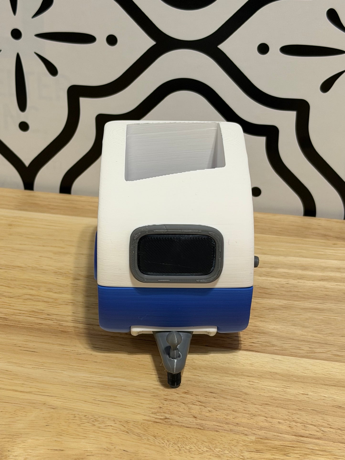 Camper Foaming Soap Holder – Fits Select 8.75 fl oz Bottles – 3D Printed Bathroom Decor