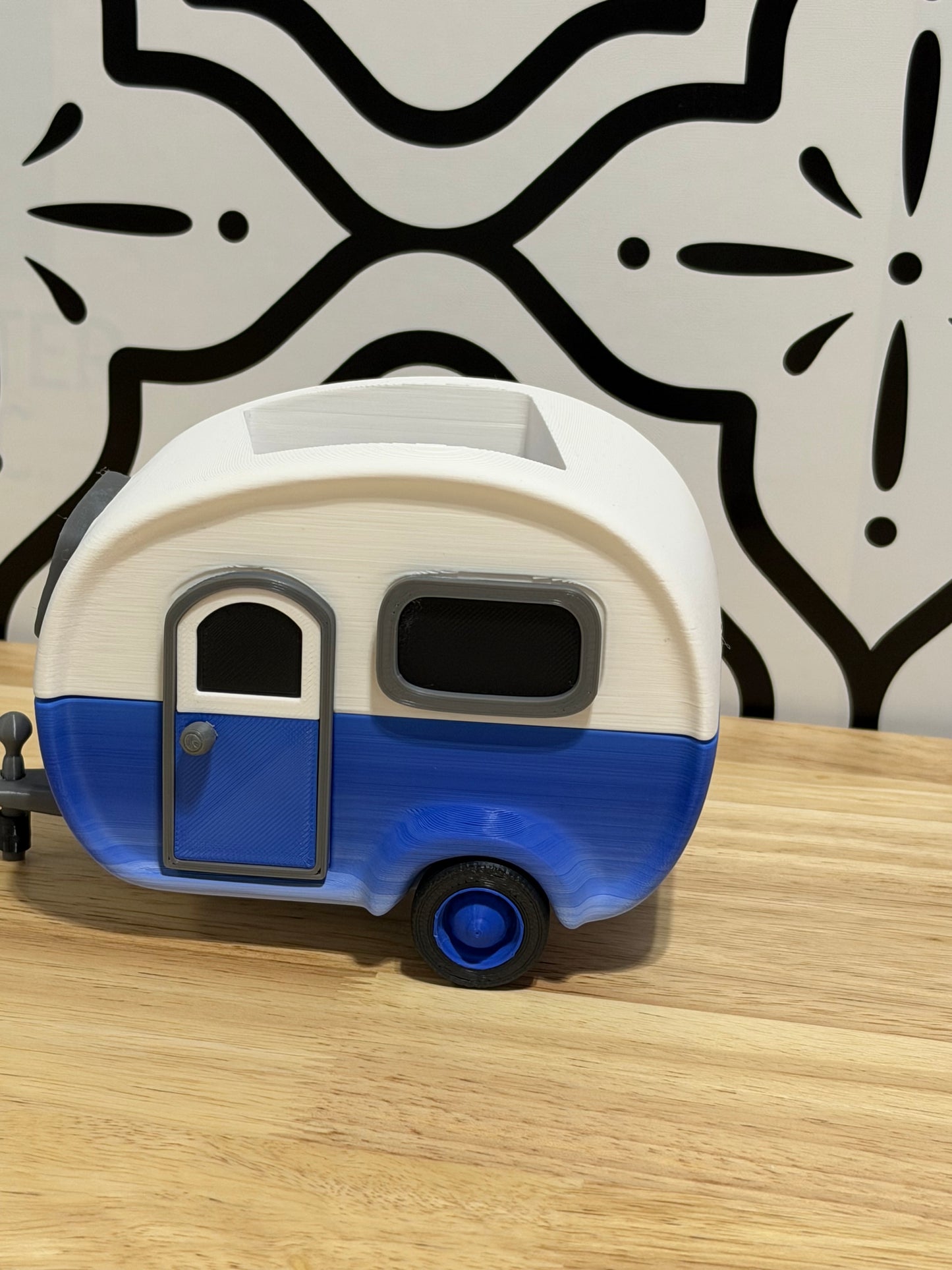 Camper Foaming Soap Holder – Fits Select 8.75 fl oz Bottles – 3D Printed Bathroom Decor