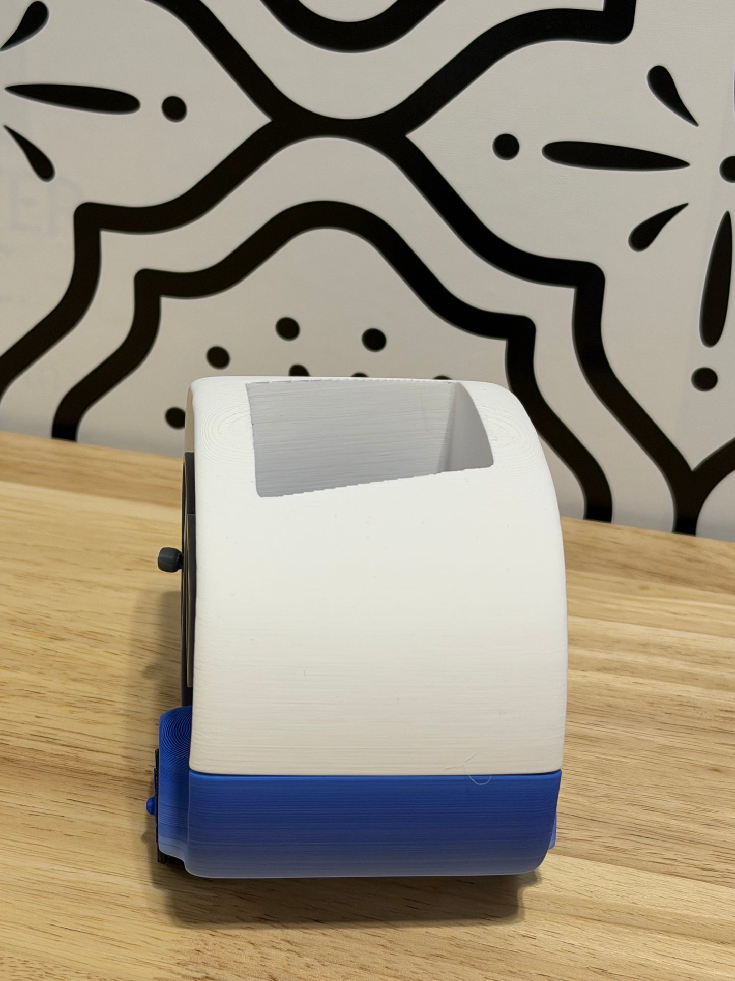 Camper Foaming Soap Holder – Fits Select 8.75 fl oz Bottles – 3D Printed Bathroom Decor