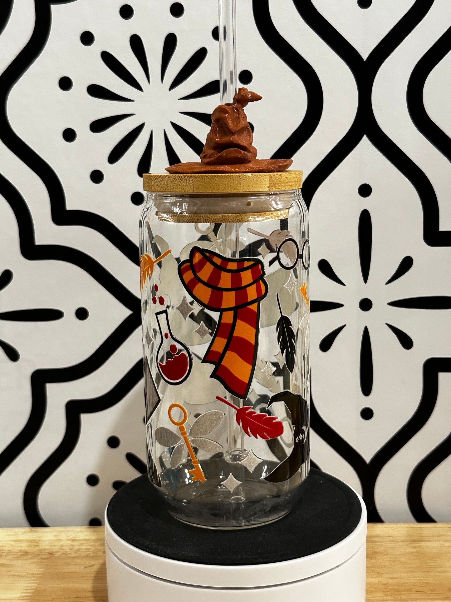 Wizard Inspired Fantasy Libby Glass 16oz | Clearance